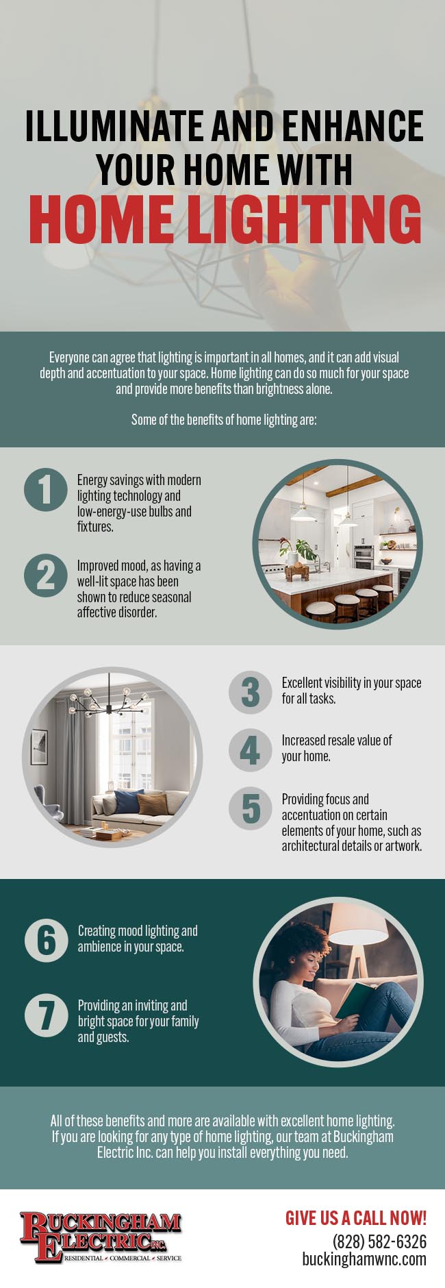 Illuminate and Enhance Your Home with Home Lighting [infographic]